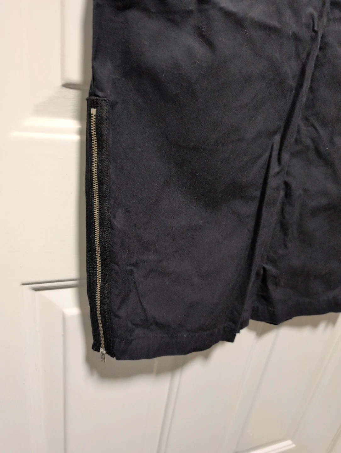 Black Zipper Detail Pencil Skirt - photo 3