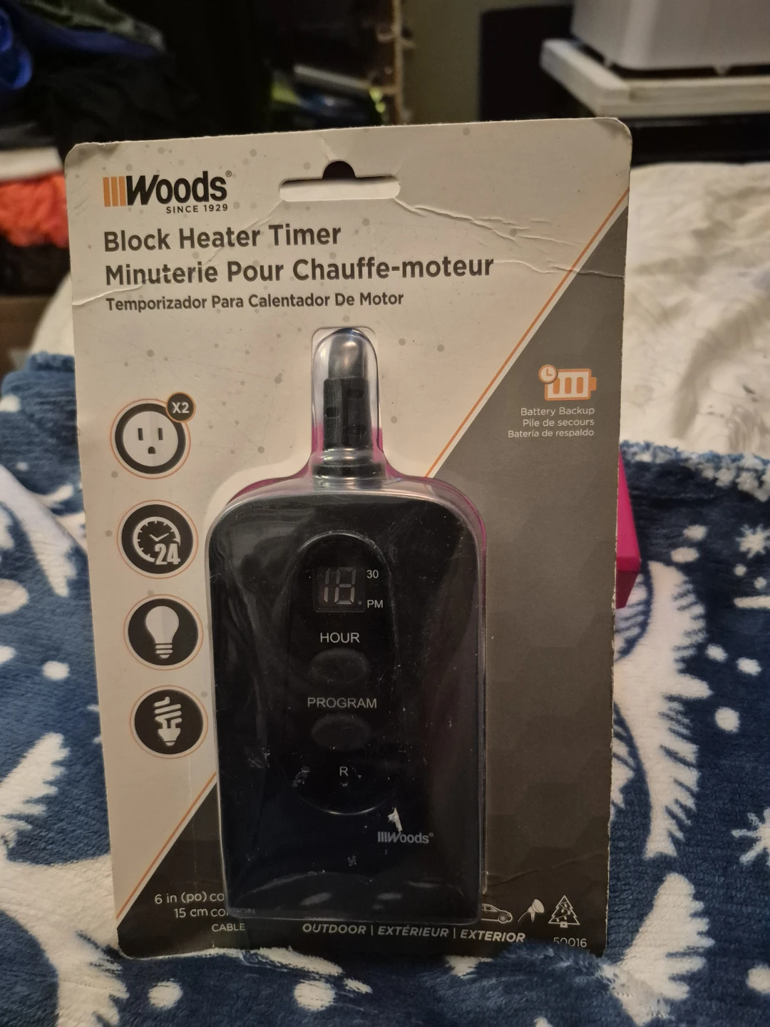Woods Block Heater Timer
