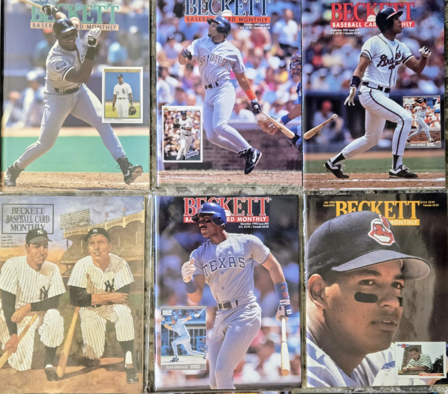24 Vintage Beckett Magazines, Pristine. 12 Hky/12BB - photo 4