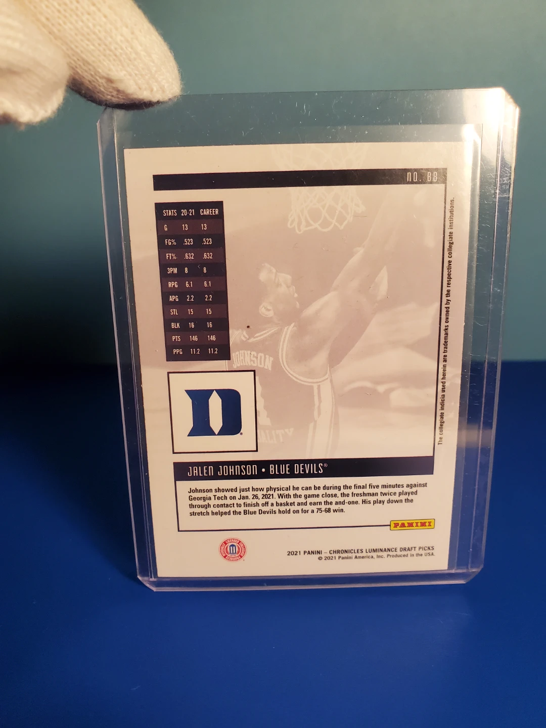Jalen Johnson Rookie Card - photo 2