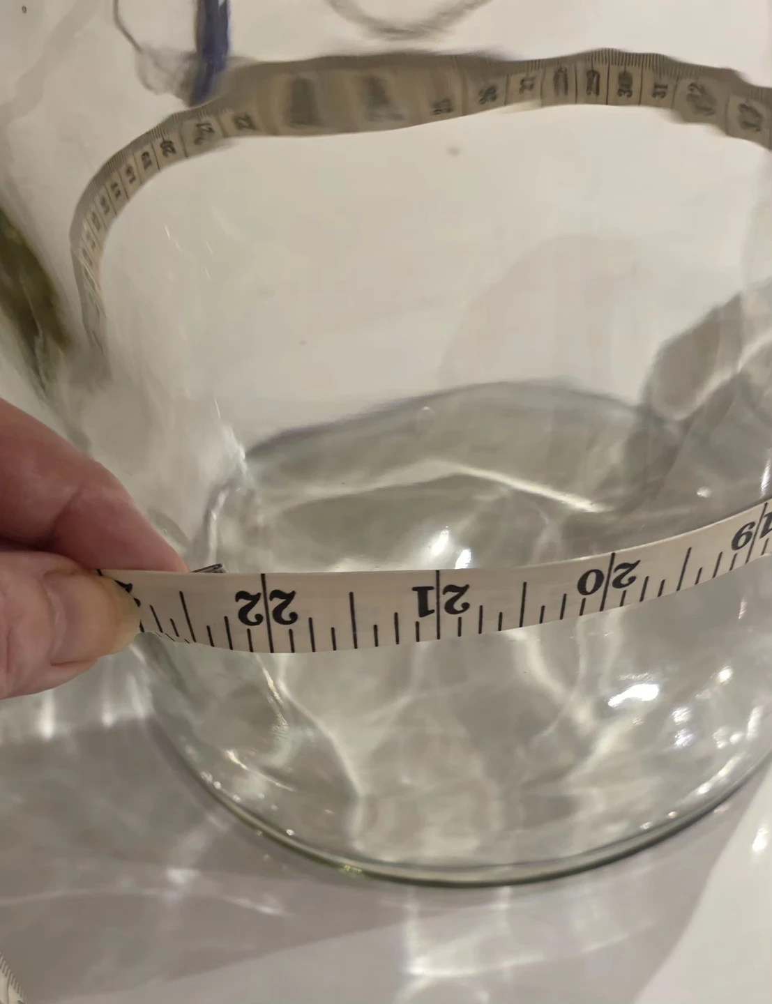 Two Clear Glass Storage Jars with Red Lids - photo 5