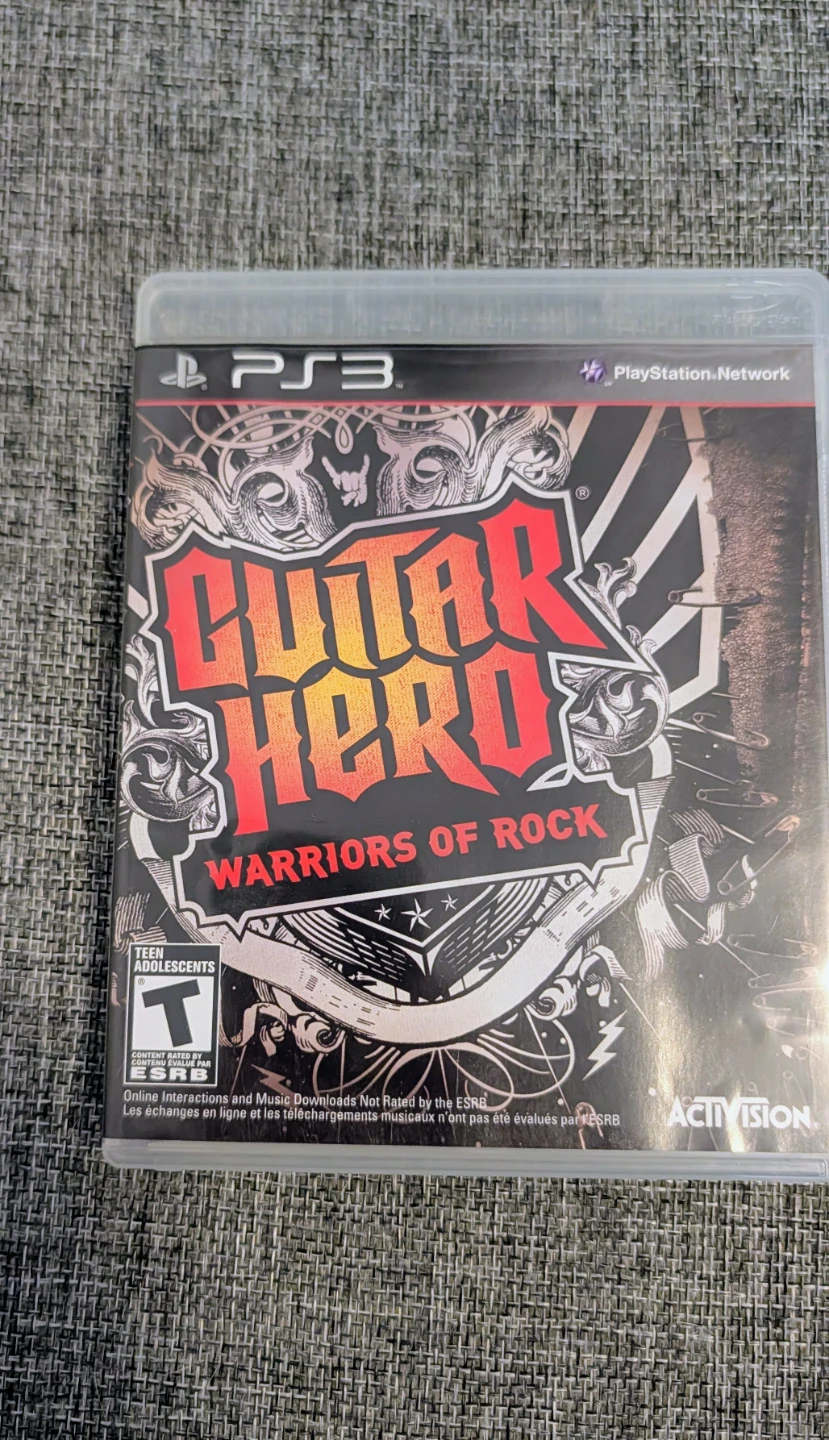 Guitar Hero: Warriors of Rock for PS3 (PlayStation 3 Video Game)