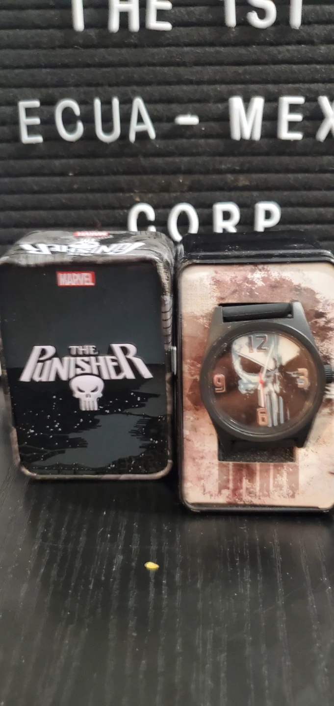 Marvel The Punisher Wristwatch battery run out