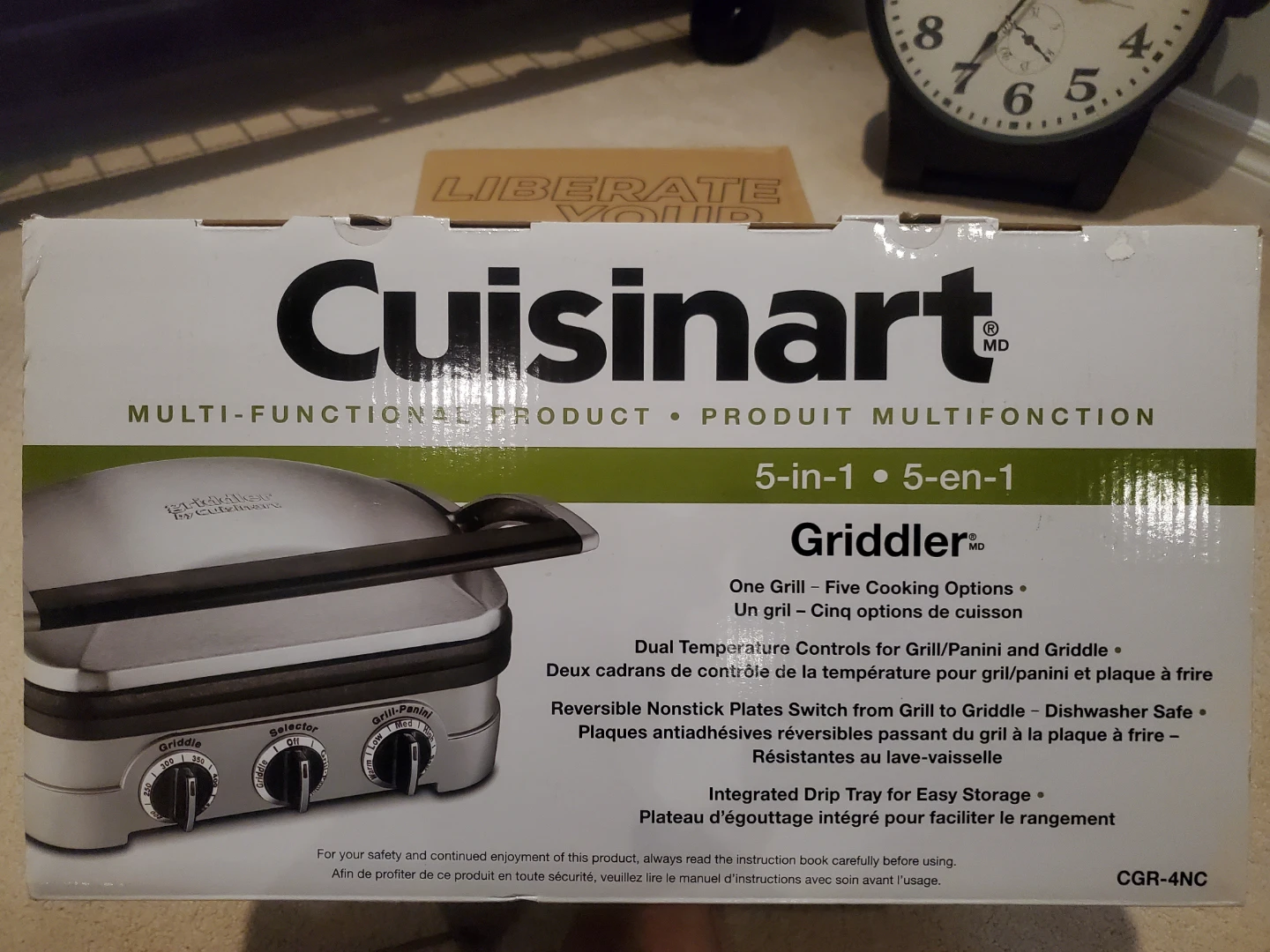 Cuisinart 5-in-1 Griddler with Waffle Plate Accessories - photo 2