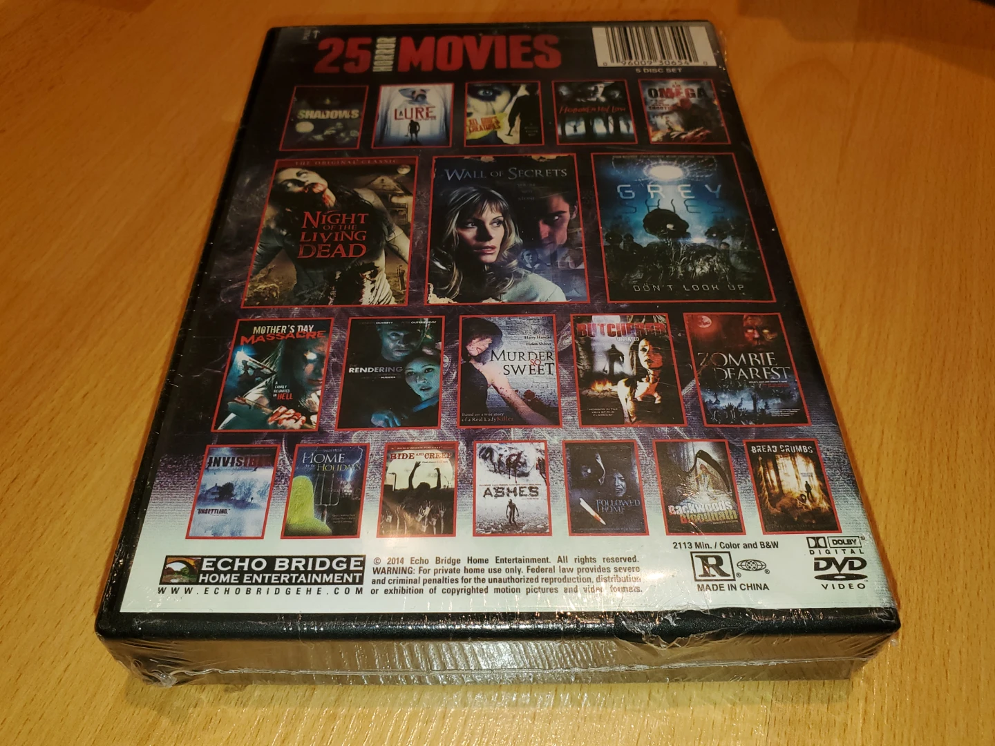 Sealed - DVD Set of 25 Horror Movies - photo 3