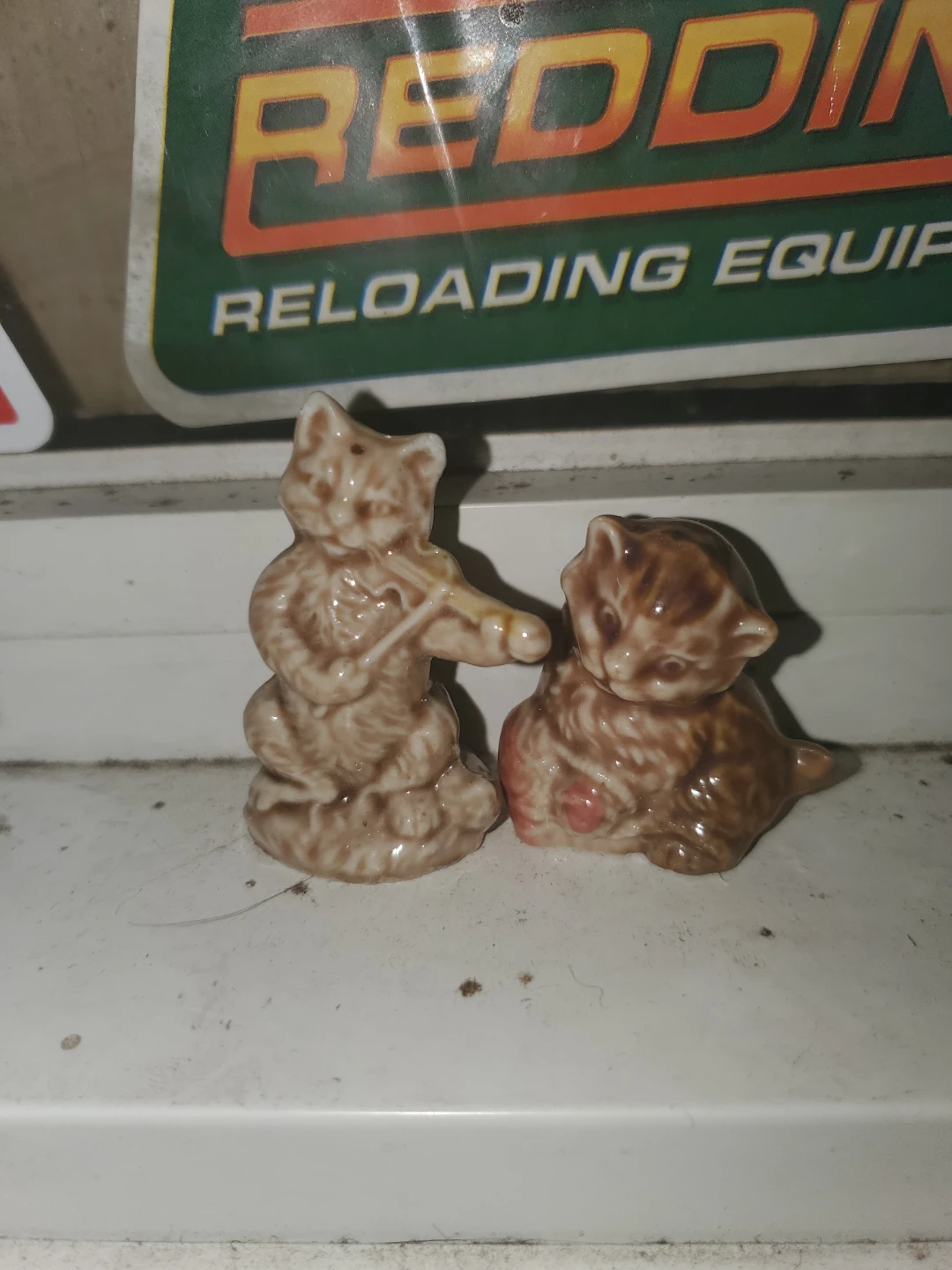 Vintage Ceramic Cat Figurines
