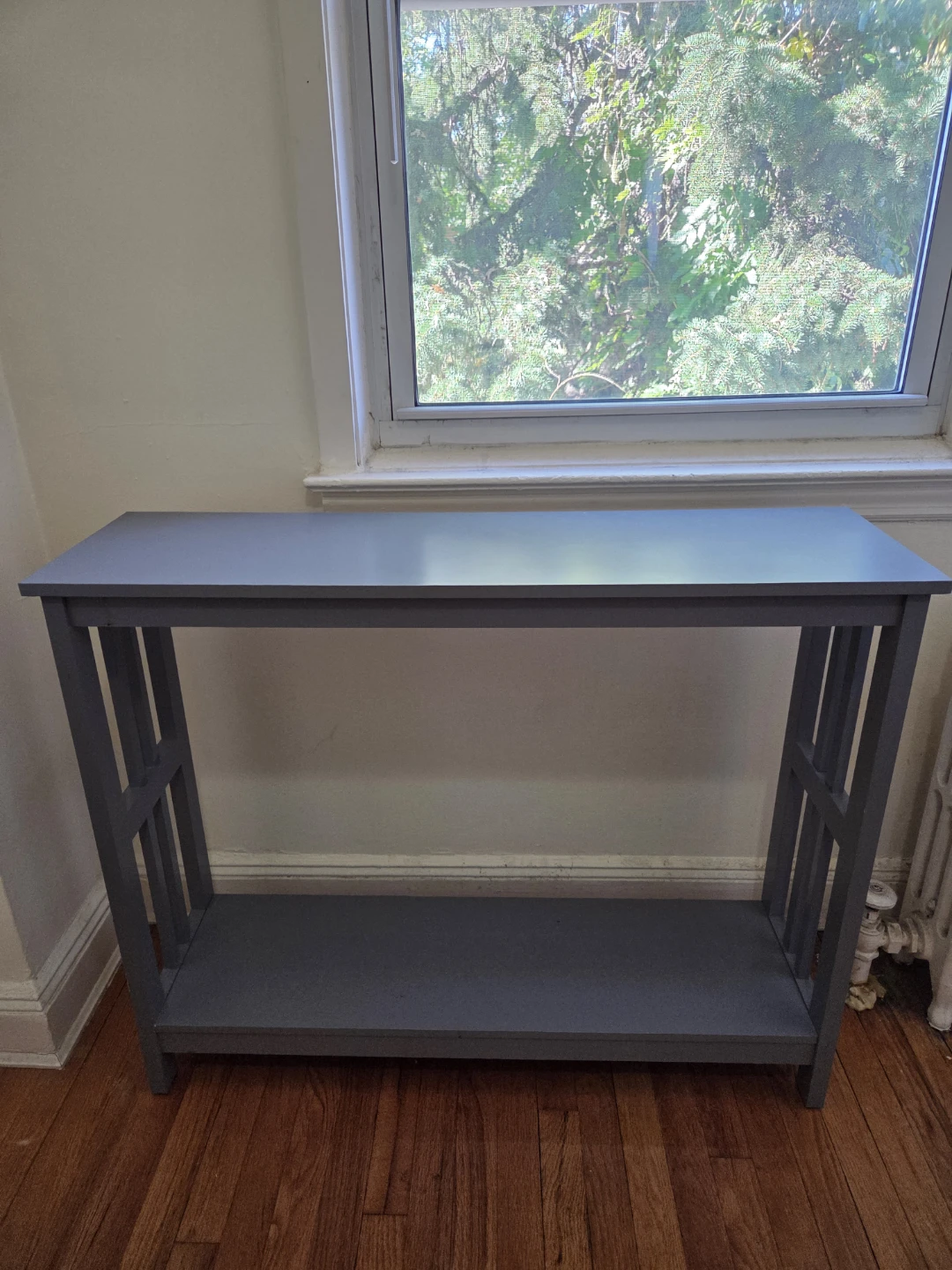 Gray Console Table