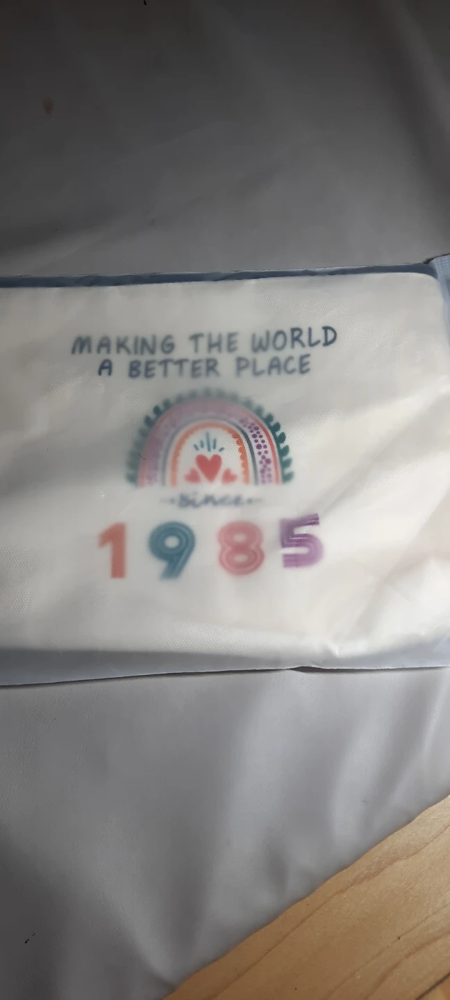 Making The World A Better Place Pouch 1985