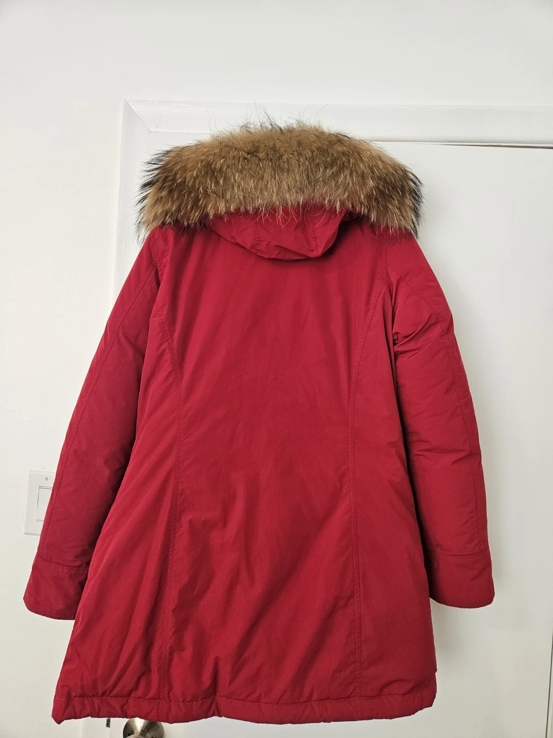 Woolrich Red Down Winter Jacket - photo 2