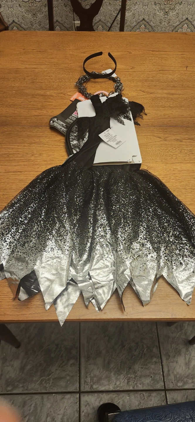 Way to Celebrate Dark Angel Costume M 8-10 - photo 3