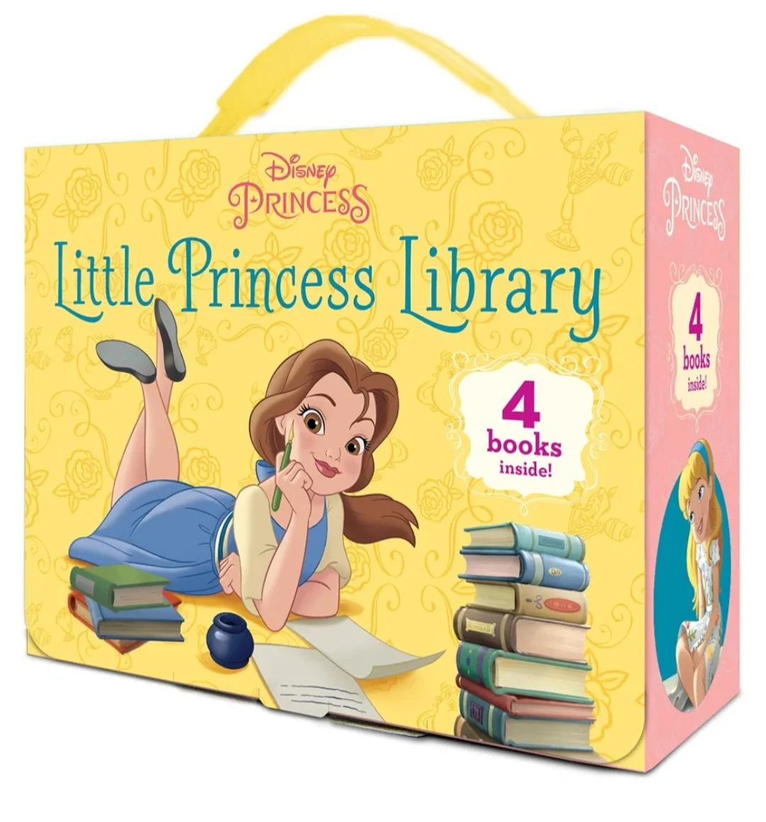 Disney Princess Little Princess Library 4-Book Set