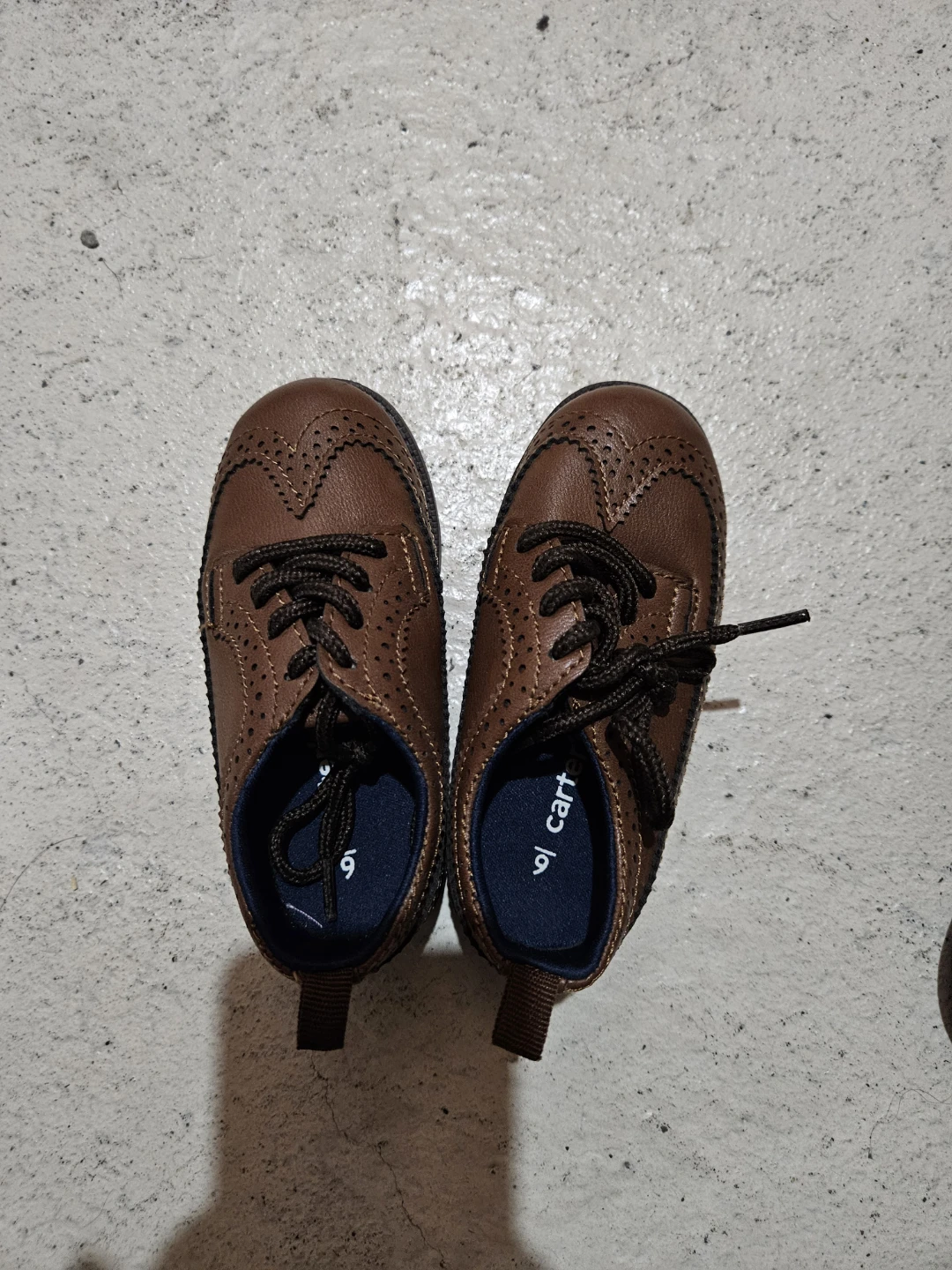 Carter's Toddler Brown Dress Shoes Size 6