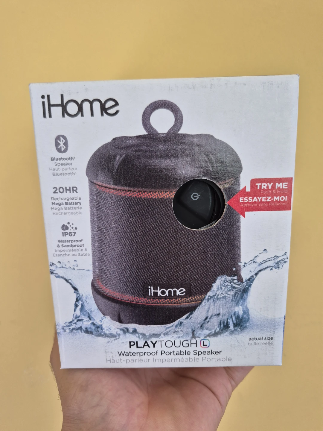 iHome iBT155 Weather Tough Waterproof Speaker