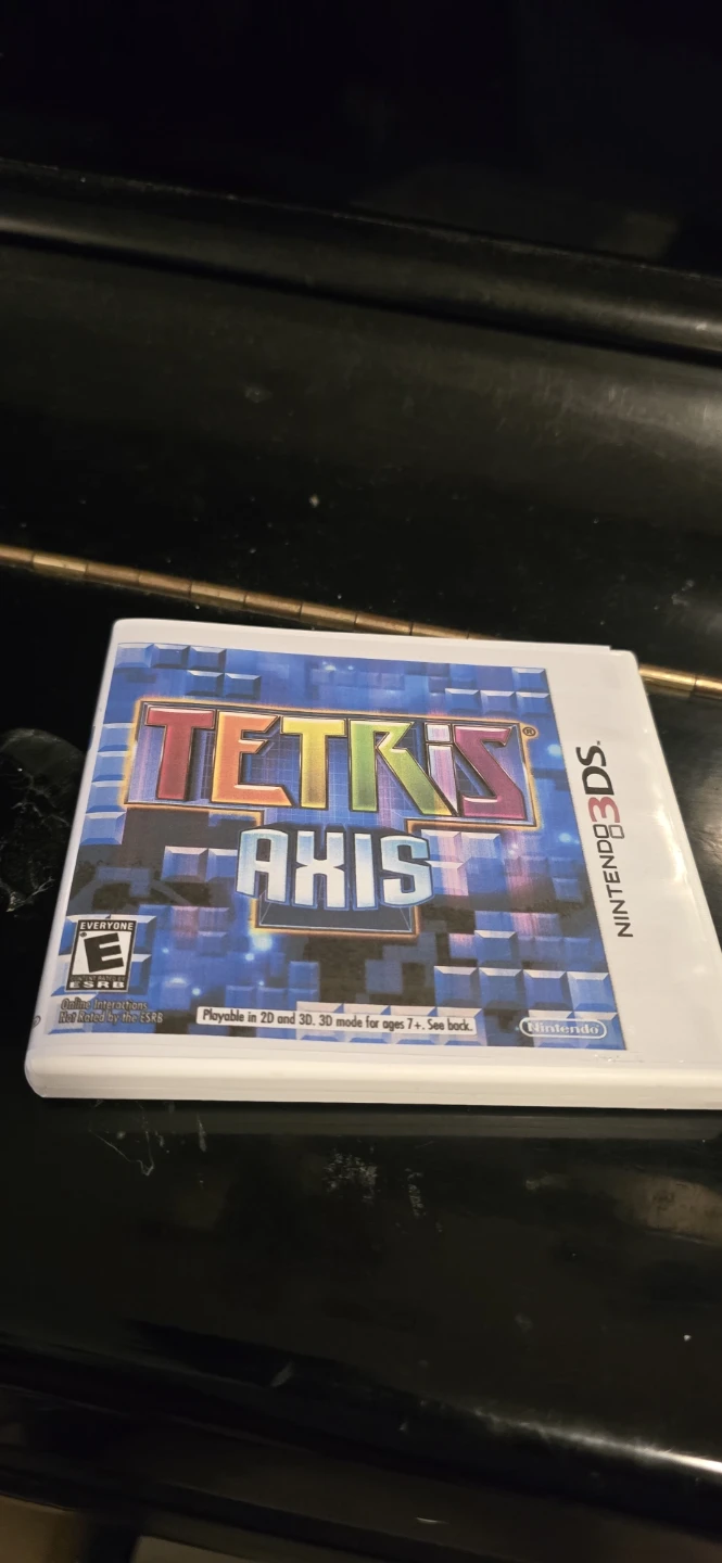Tetris Axis – Nintendo 3DS Game with Case