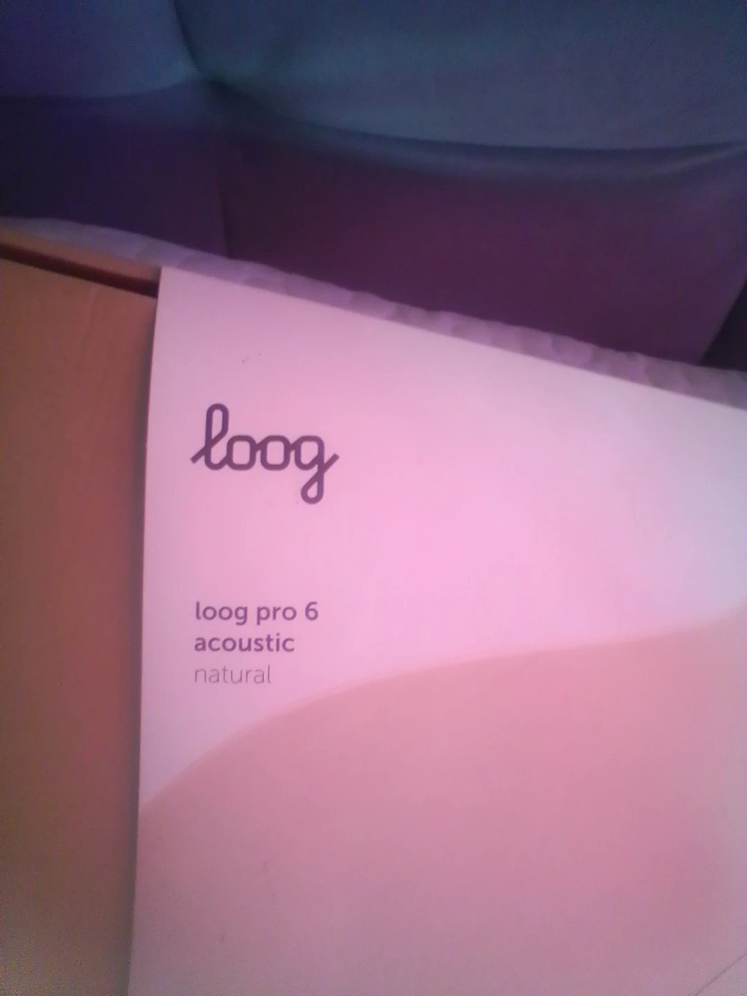 Loog Pro 6 Acoustic Guitar Natural