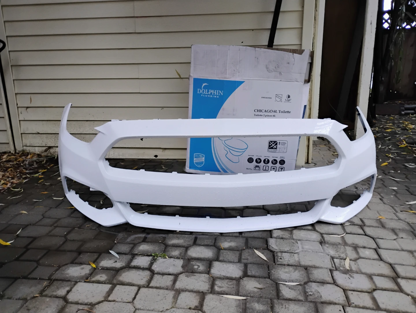Mustang bumper skin fits 2015-2017