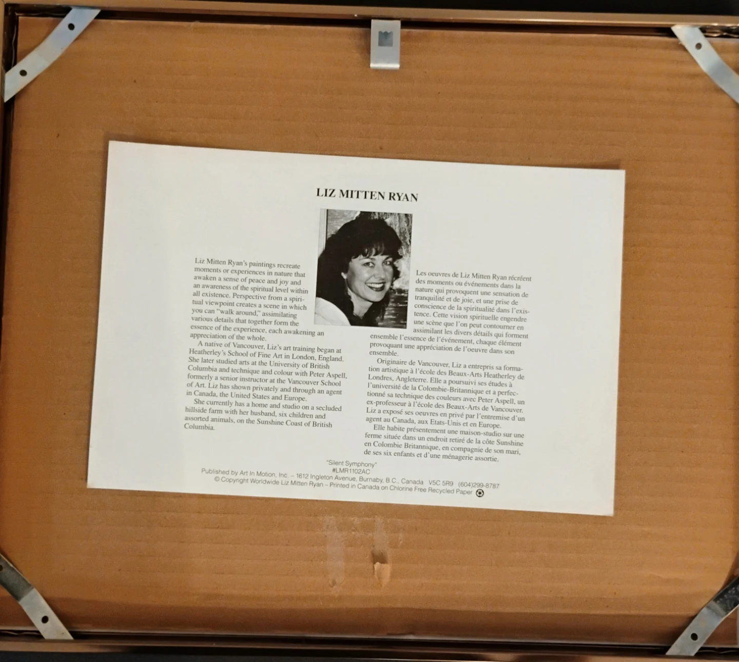 Silent Symphony Framed Art by Liz Mitten Ryan - photo 3