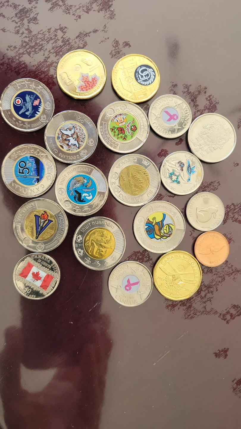 Collection of Assorted Canadian Coins - photo 2