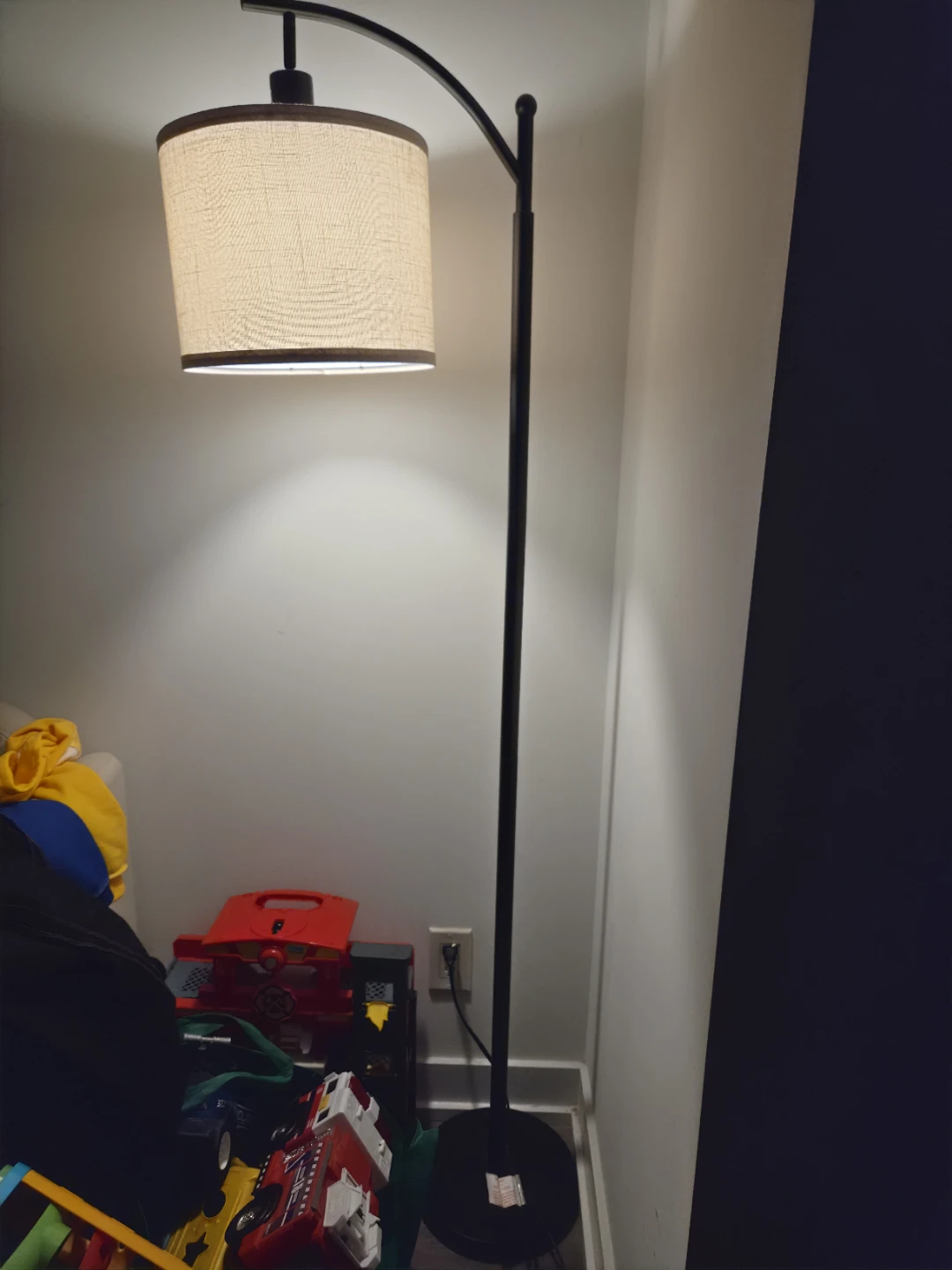 Black Arch Floor Lamp - photo 2