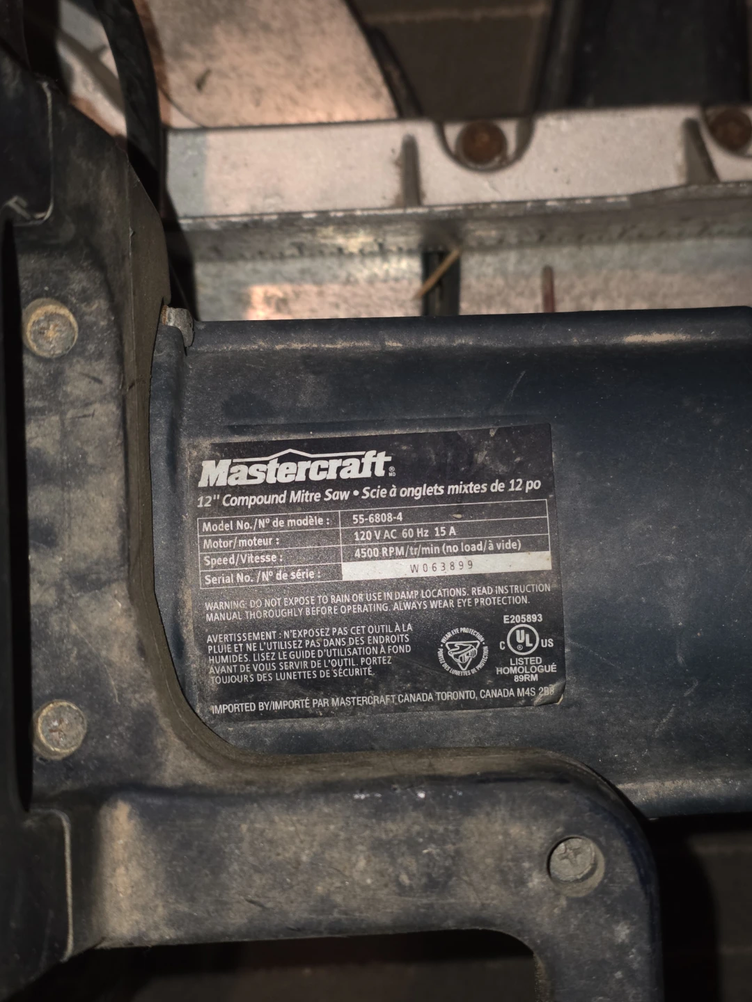 Mastercraft 12 inch Compound Mitre Saw - photo 2