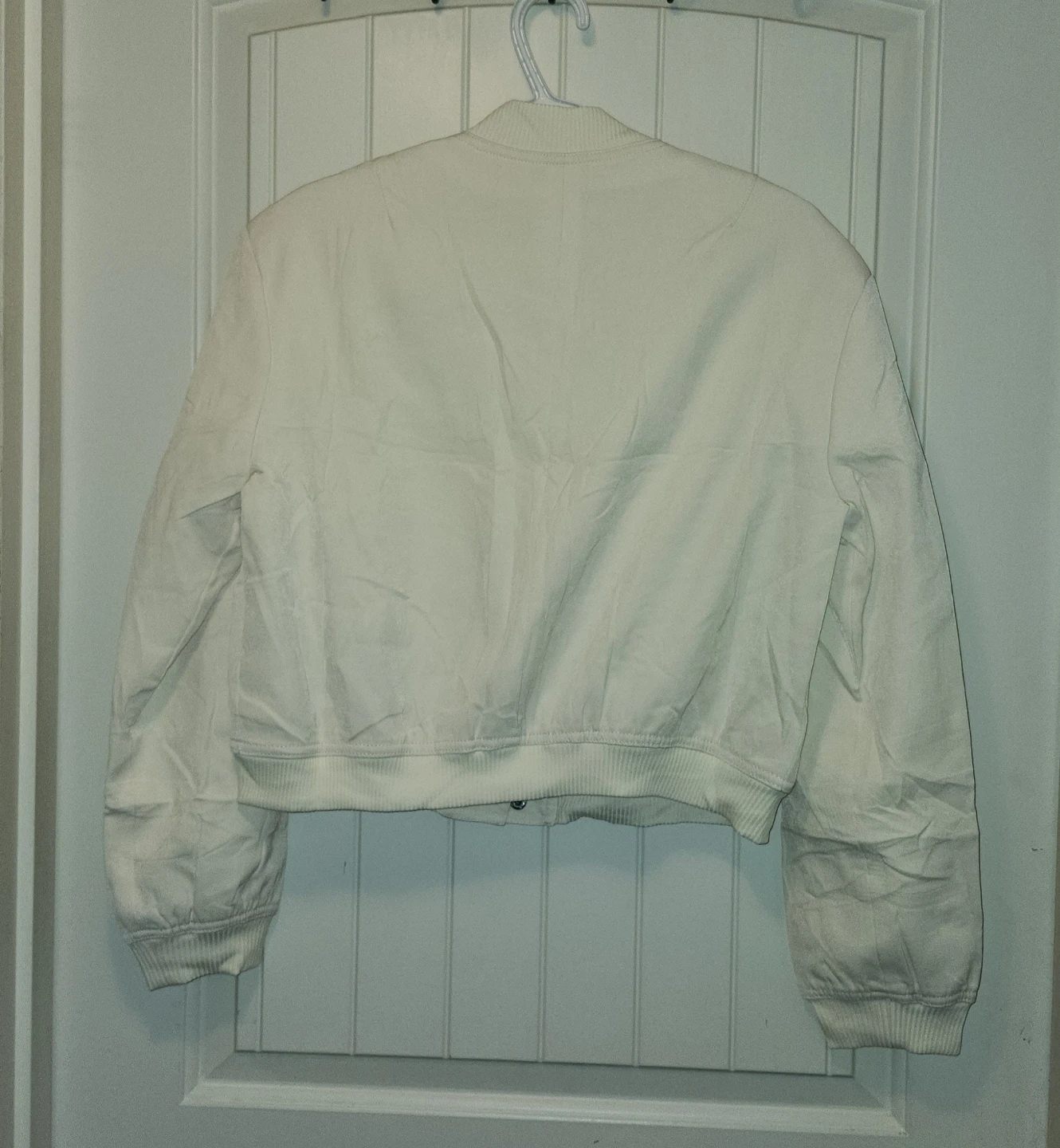 Cream Bomber Jacket - photo 2