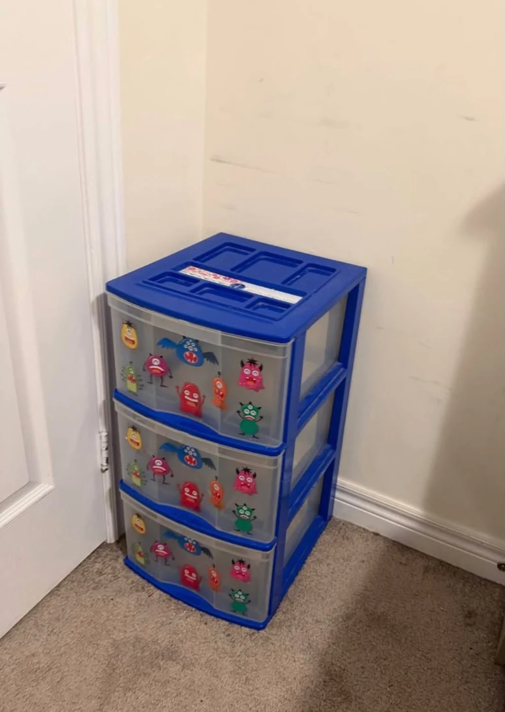 3-Drawer Kids Storage Unit