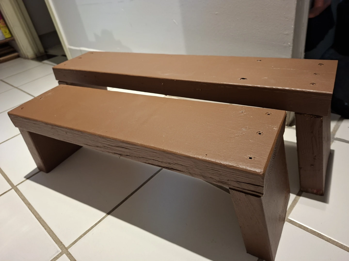 Two Wooden Stools