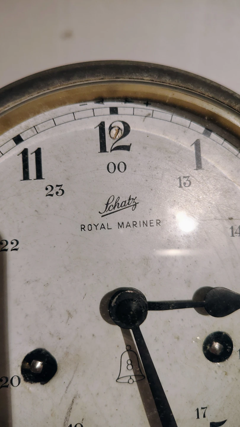 Schatz Royal Mariner Ship Clock - photo 4