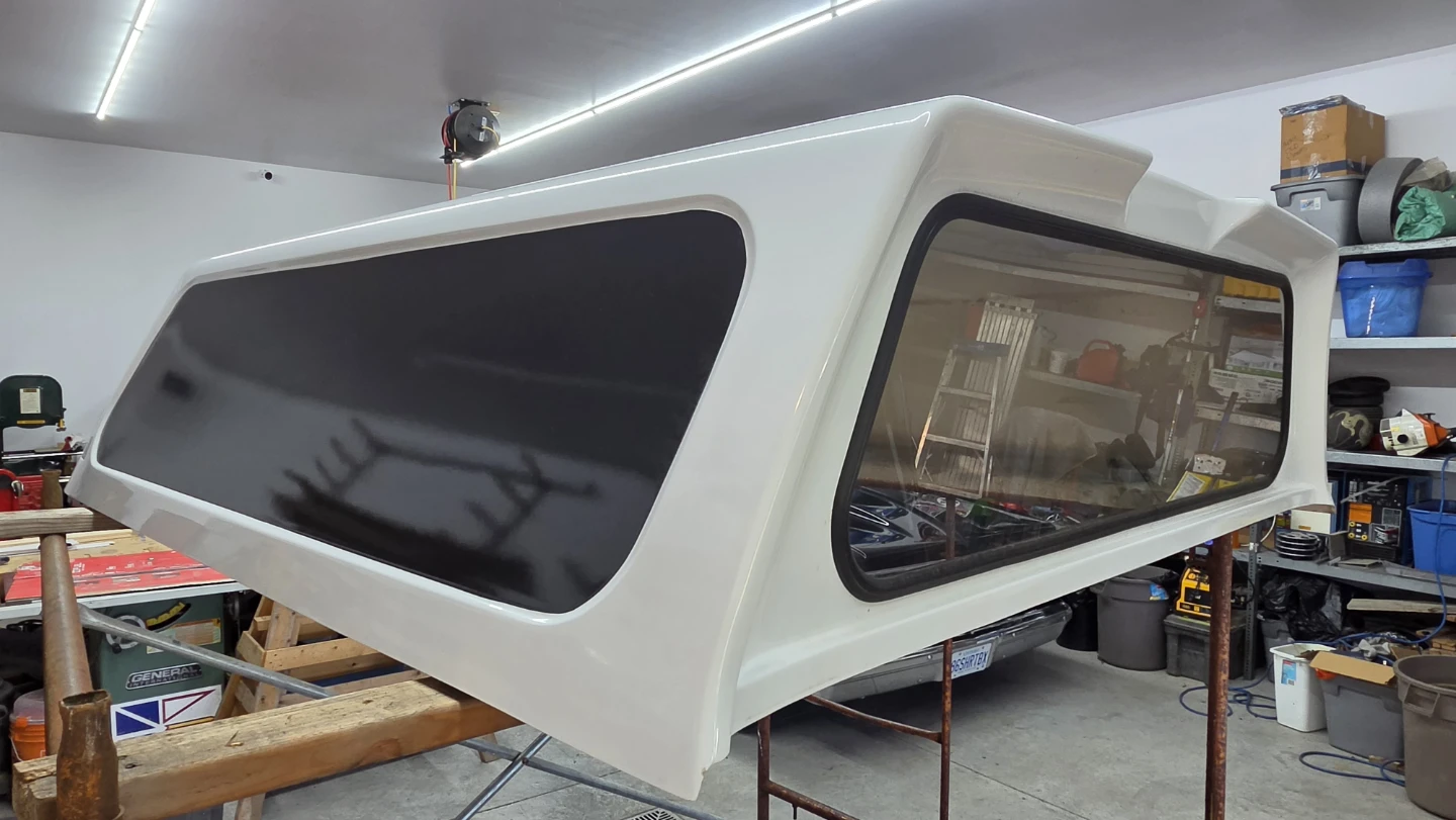 Leer White Truck Cap fits 2019 CMC Sierra 1500 - photo 5