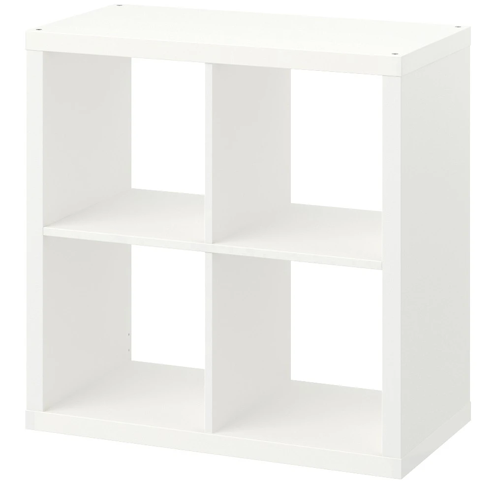 IKEA KALLAX Shelf Unit (2x2 / 4-Cube) – White
