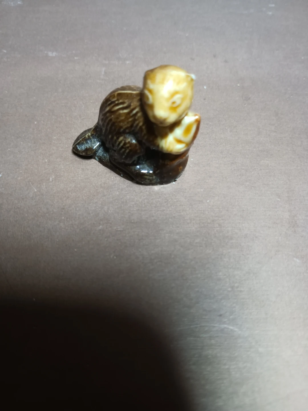 Wade England Miniature Beaver Figurine