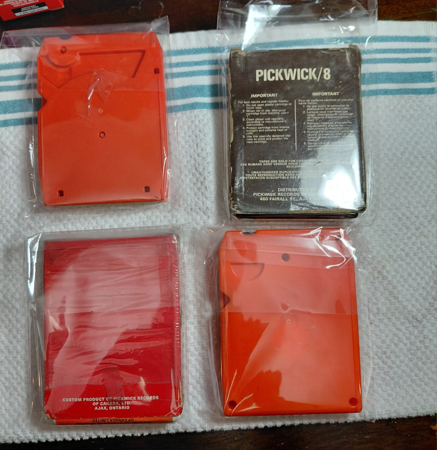 Set of 4 Vintage 8-Track Stereo Tape Cartridges - photo 4
