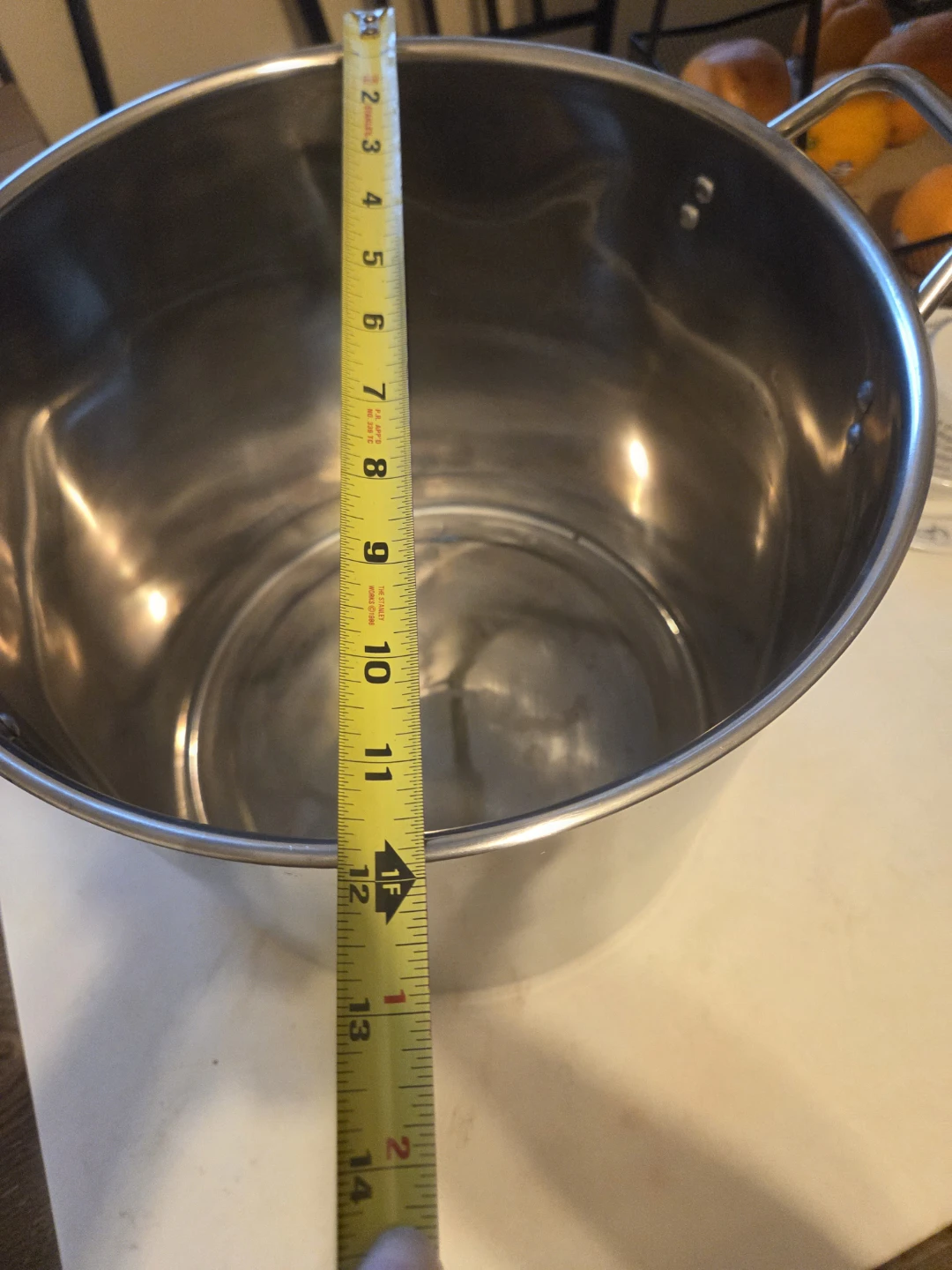 Large Stainless Steel Stock Pot with Lid - photo 5