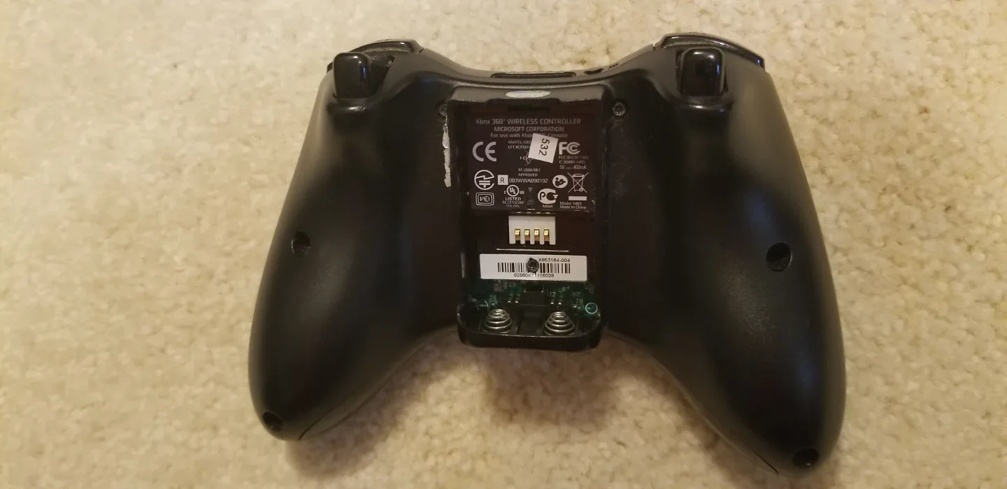 Microsoft Xbox 360 Wireless Controller and Games - photo 3