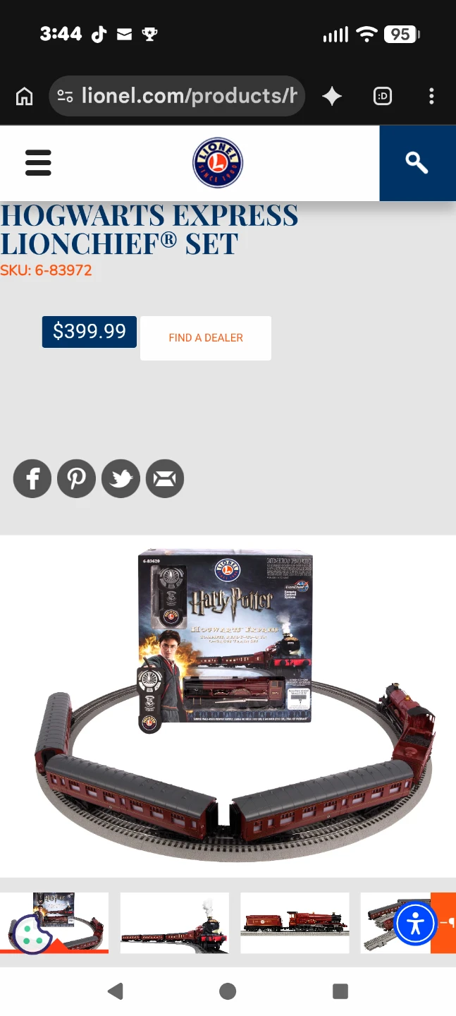 Lionel Hogwarts Express LionChief Set - photo 2
