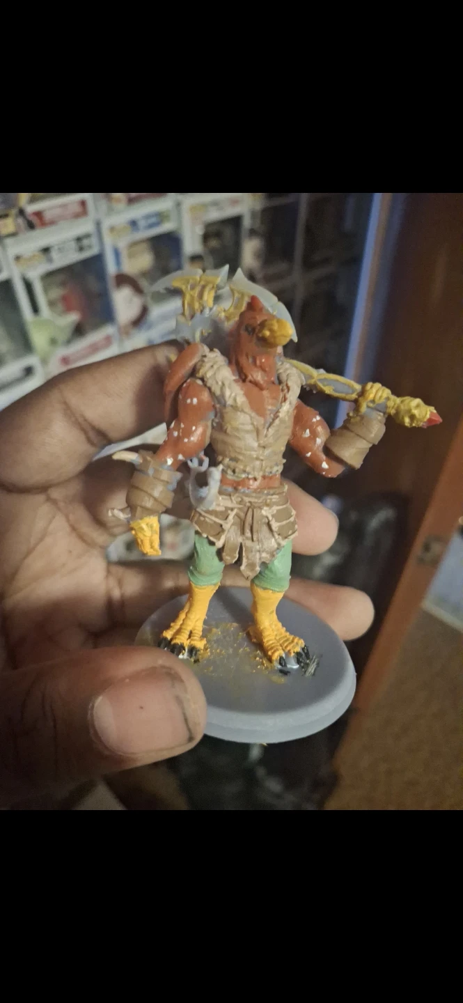 Hand-painted fantasy warrior figurines - photo 2