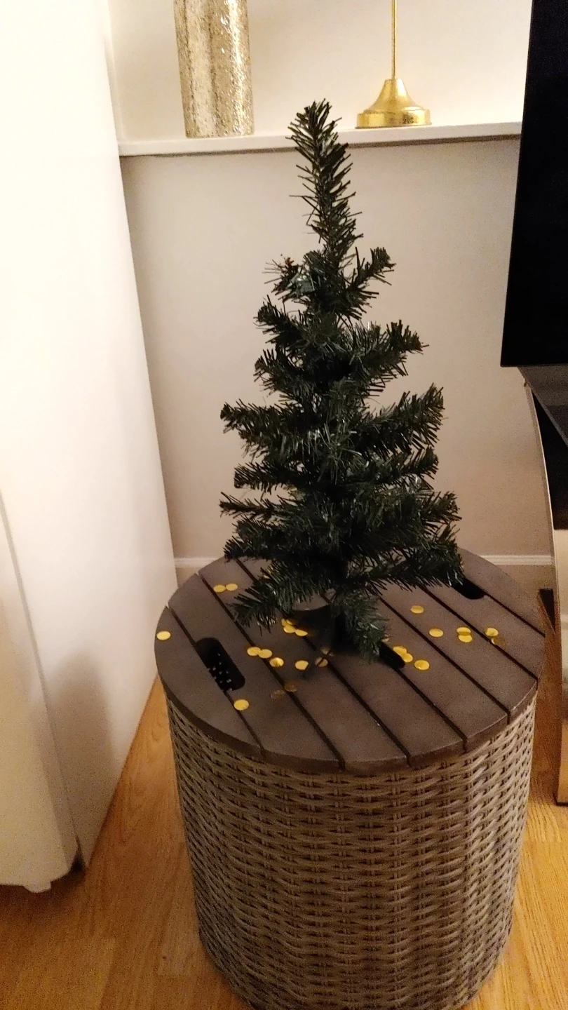 Two Small Artificial Christmas Trees New $10 each