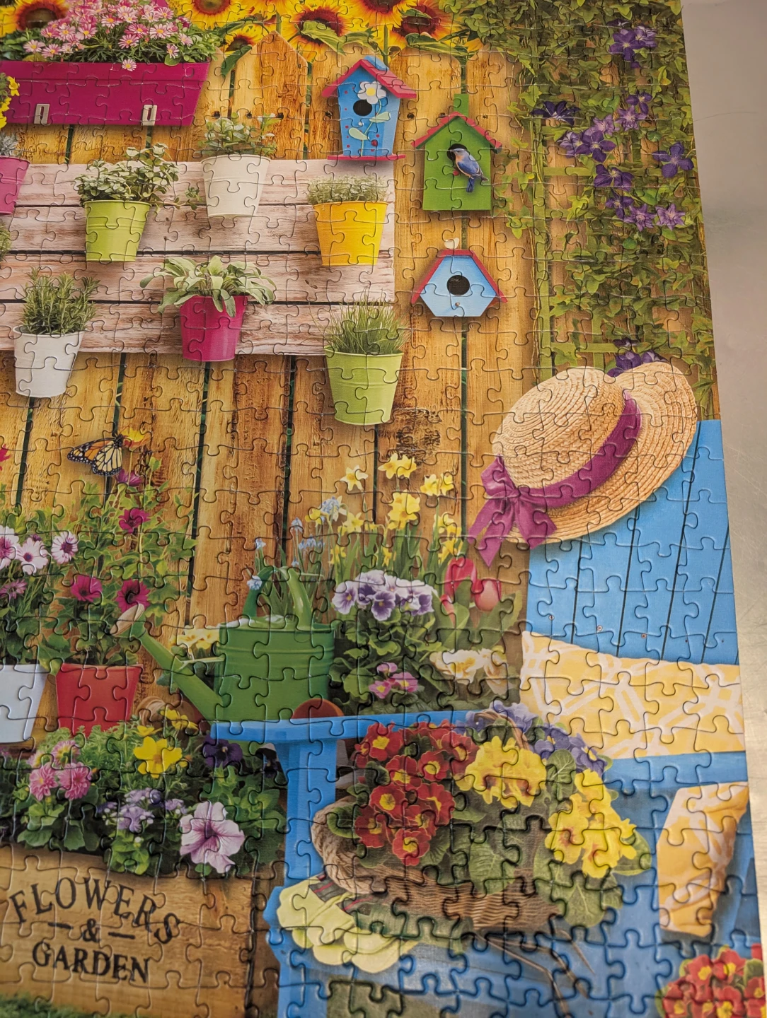 Garden Flowers 1000 Piece Jigsaw Puzzle 🧩 - photo 5