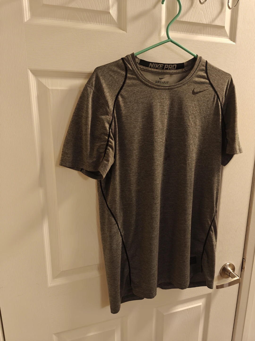 Nike Pro Dri-Fit Fitted T-Shirt Grey