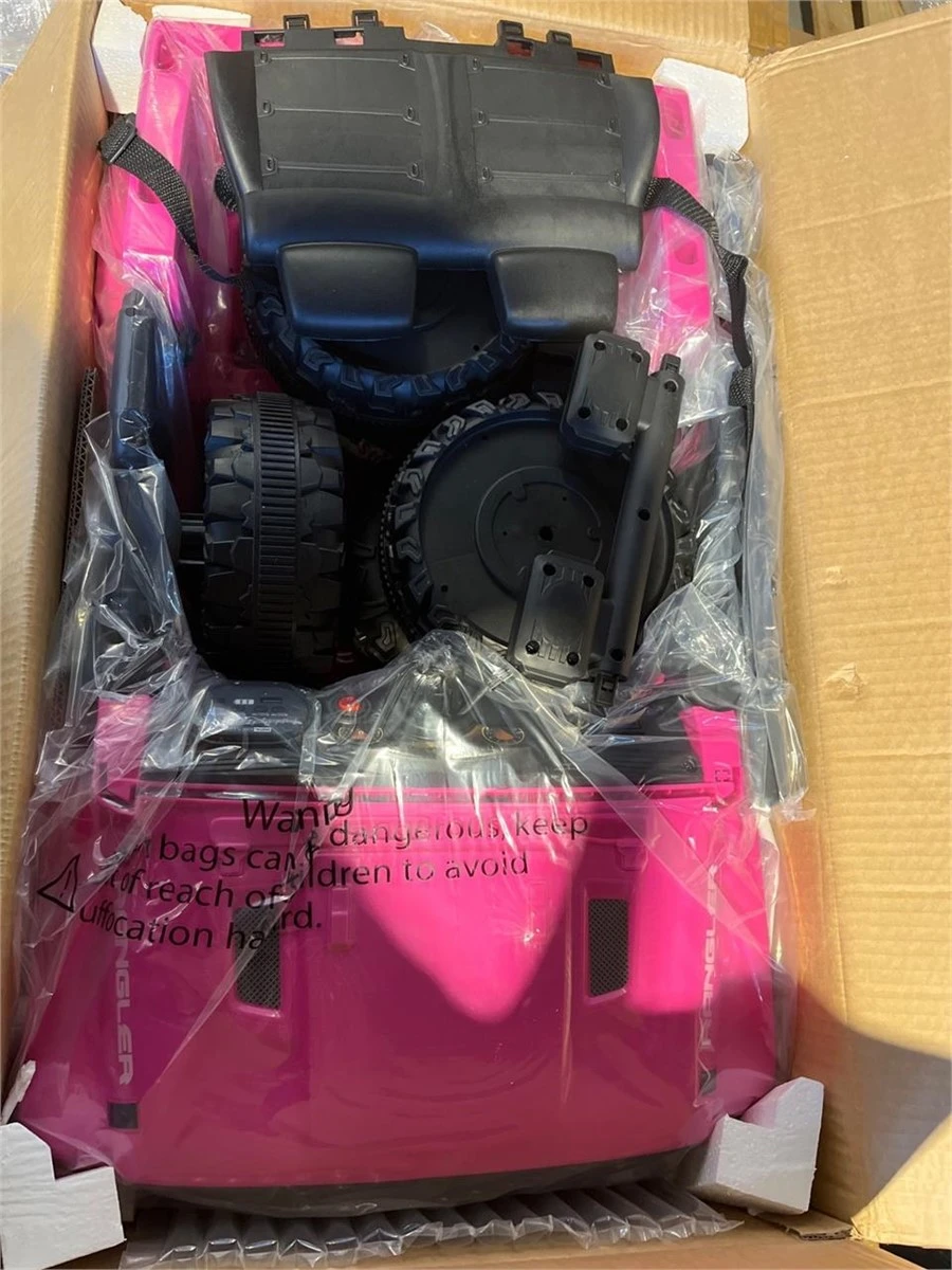 New<> Kids Pink Ride-On SUV Jeep with Remote Control - photo 5