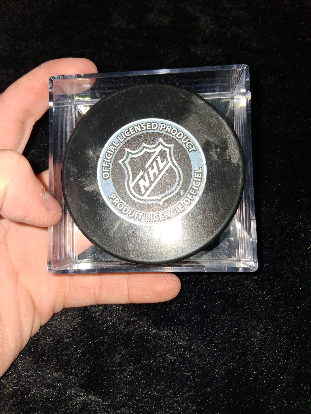 Calgary Flames Autographed Hockey Puck - photo 2