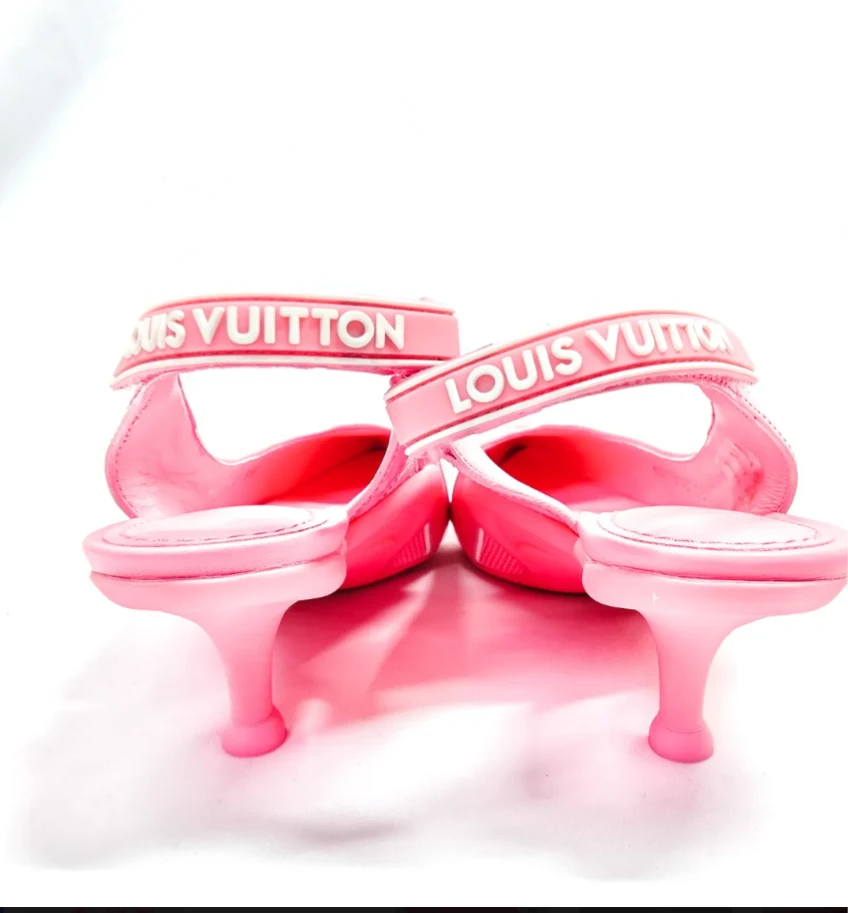 Pre-owned Louis Vuitton Pumps Women Pink US 5 - photo 3