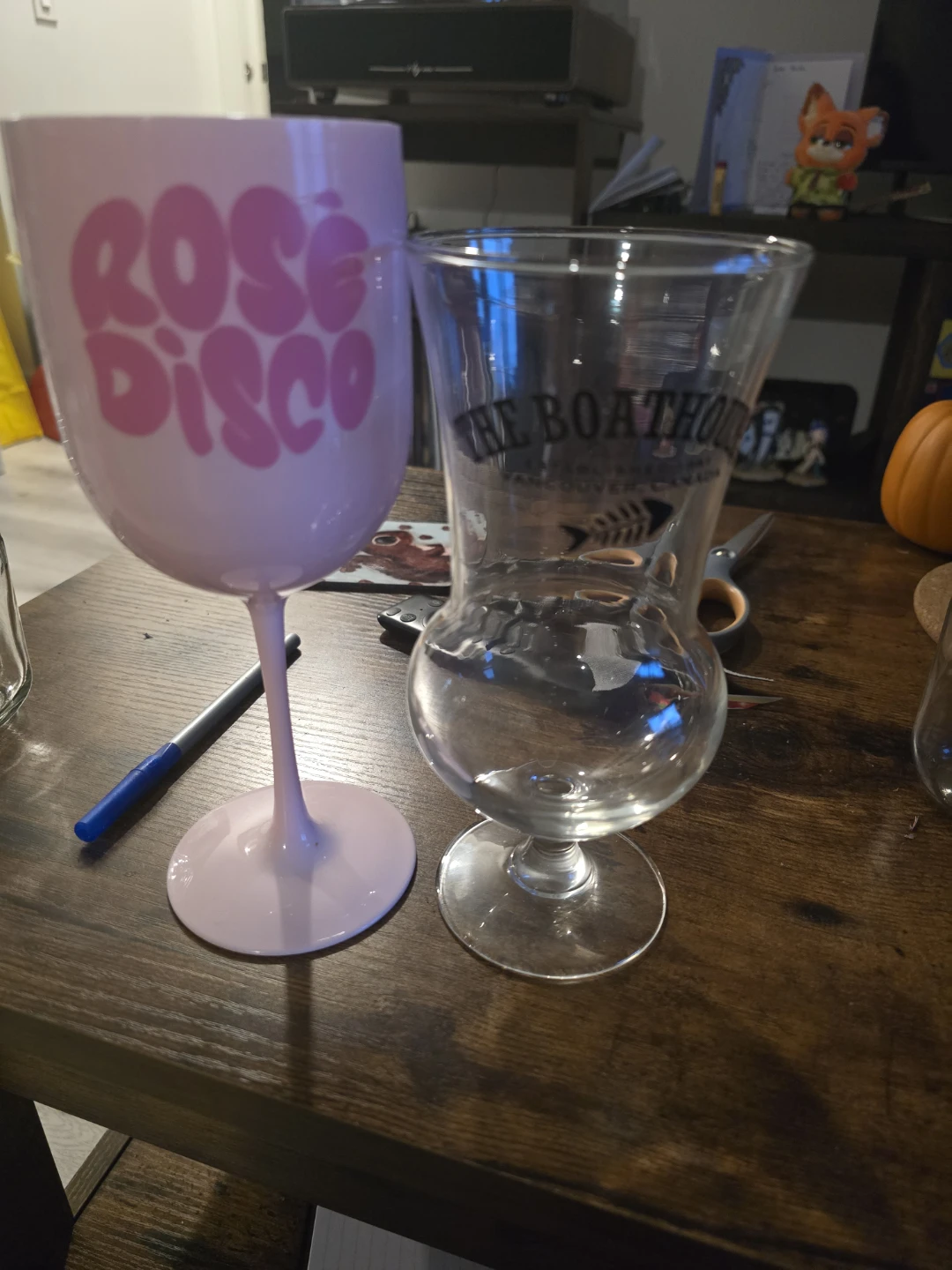 Cocktail glasses