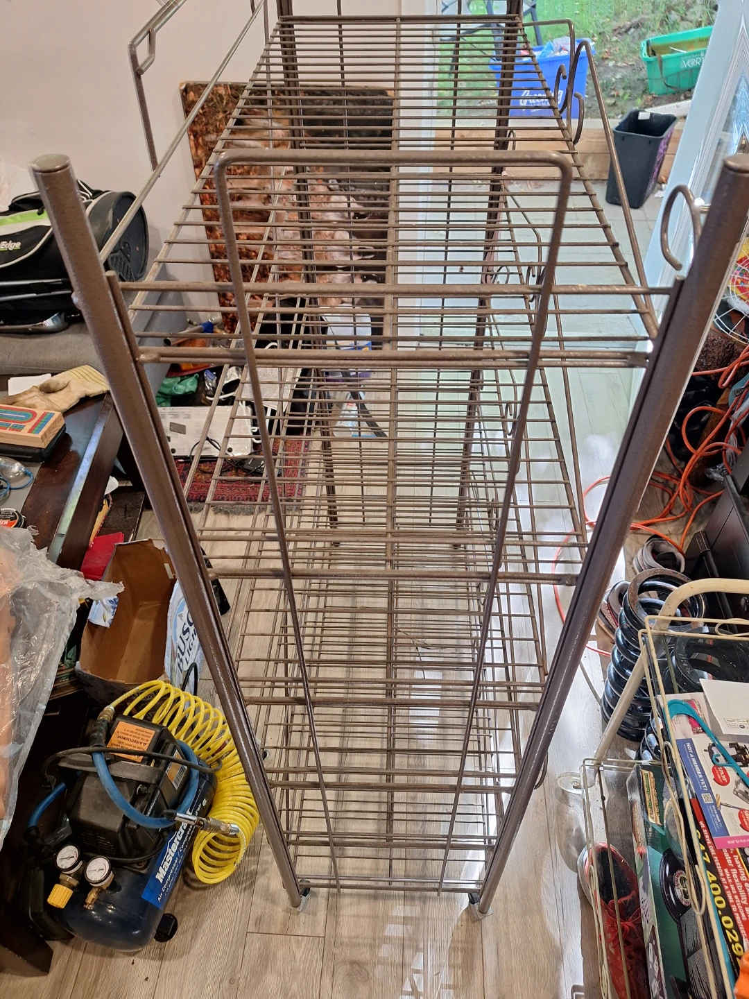 Metal Wire Rolling Storage Shelf - photo 2