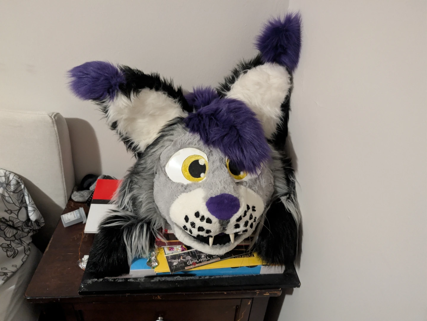 Fursuit Partial Set - Head and Matching Paws with Tail