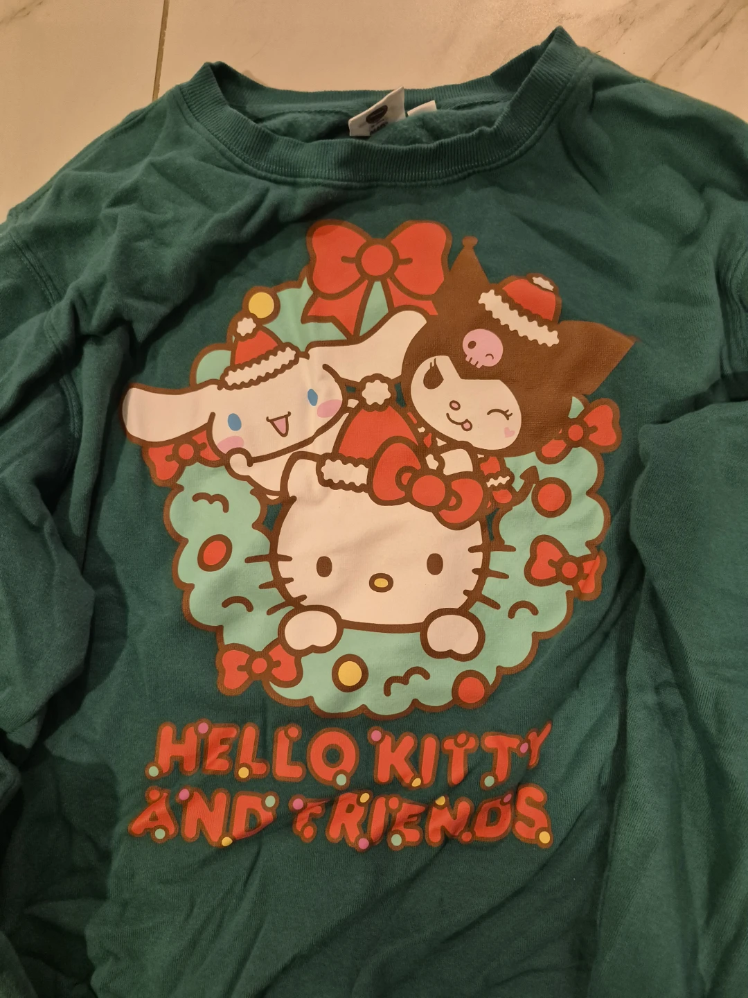 Hello Kitty and Friends Holiday sweat suit  Set