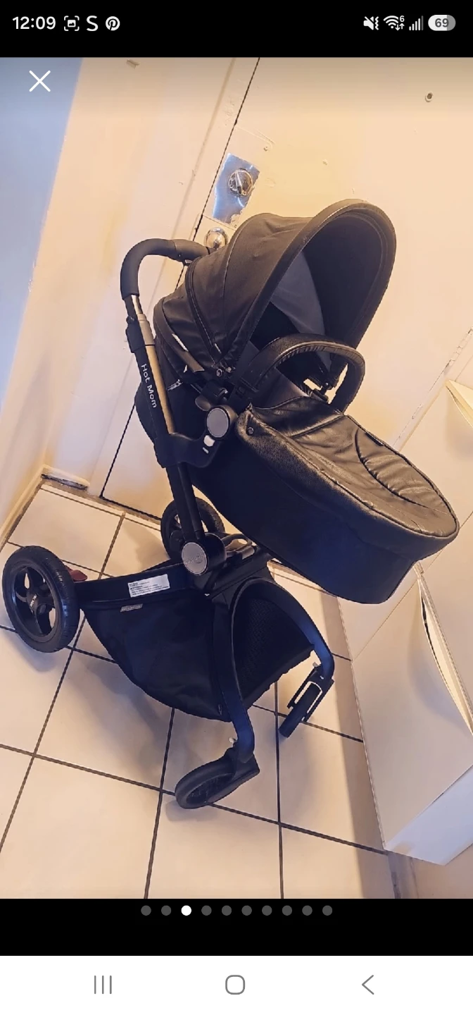 Hot Mom Baby Stroller with Bassinet - photo 2