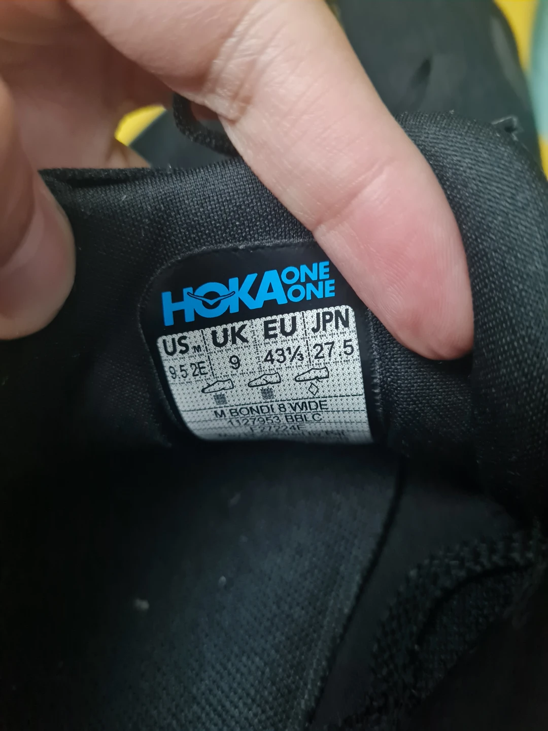 Hoka Bondi 8 Running Shoes - Black, Men's 9.5 2E - photo 5