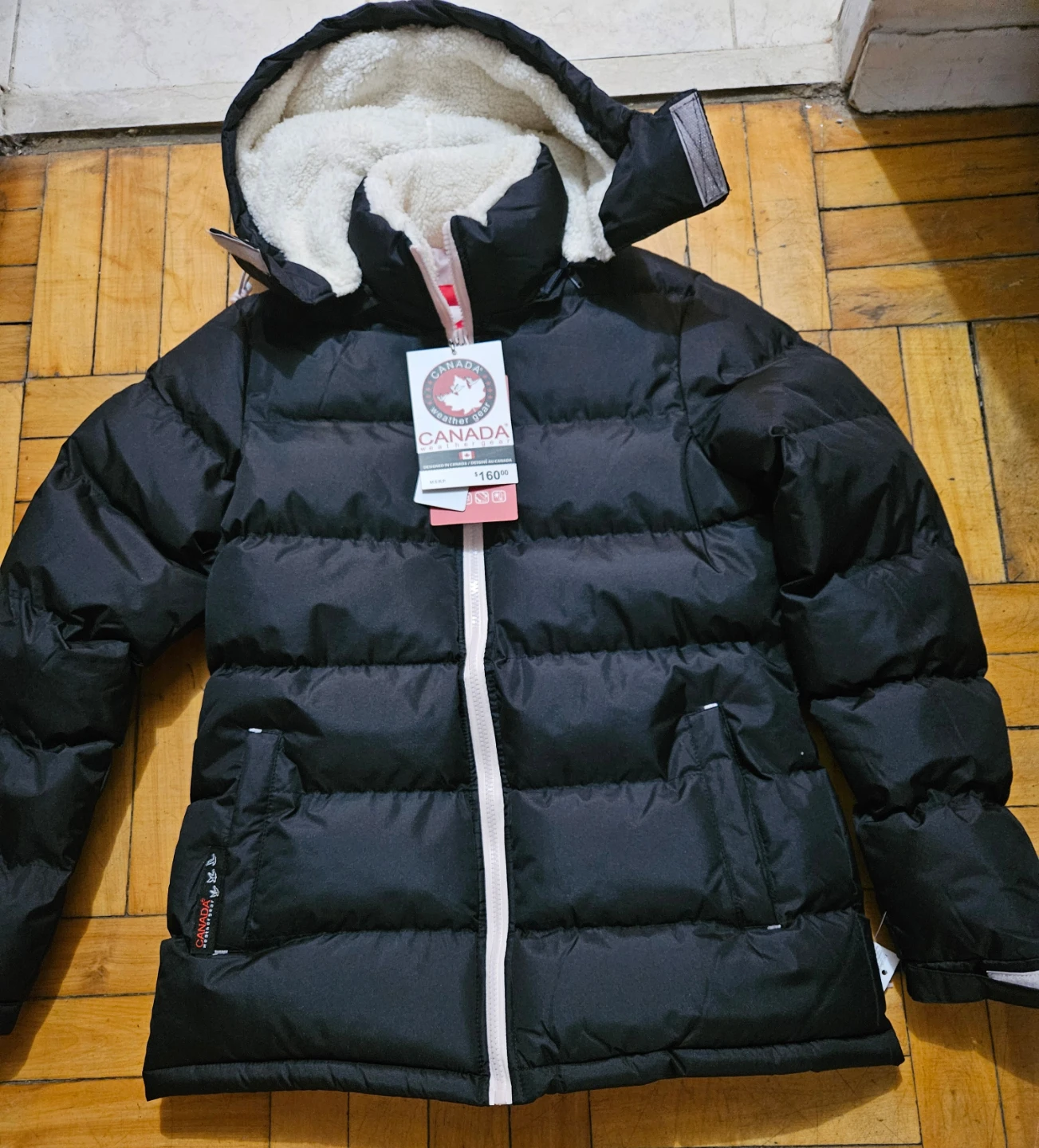 NWT)Canada Size S/P Weather Gear puffer jacket