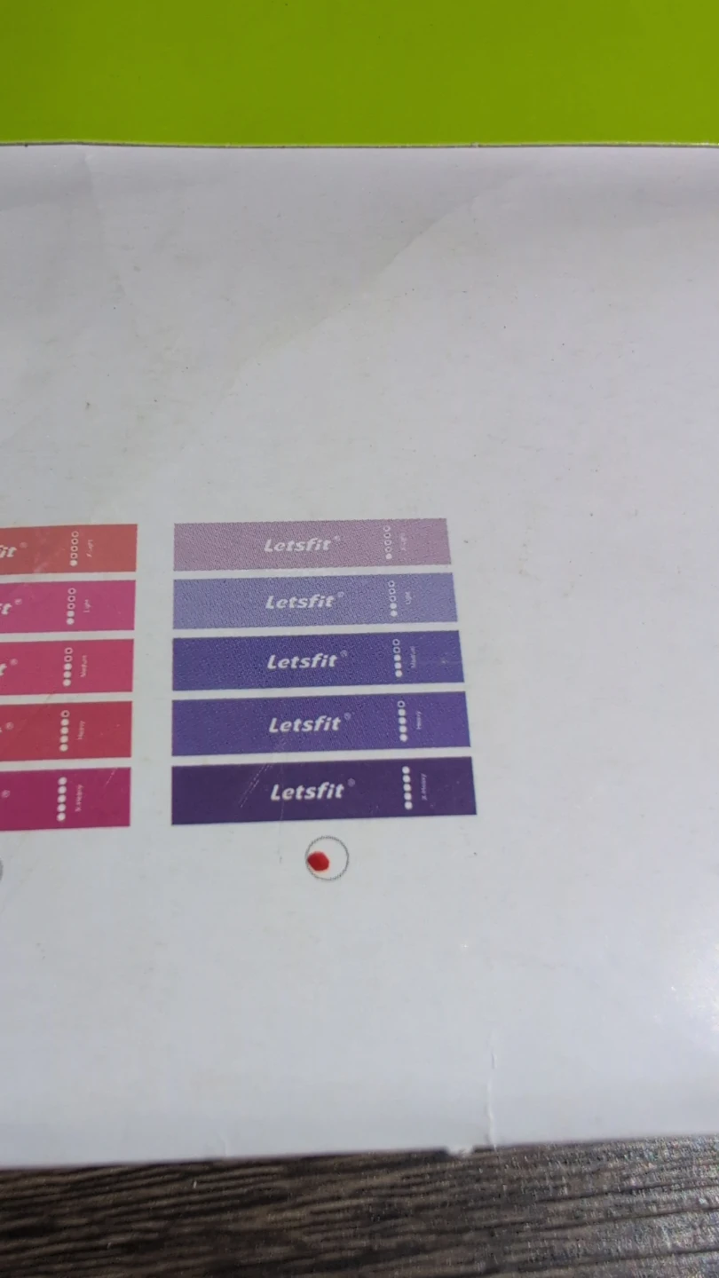 Letsfit Resistance Loop Bands Set of 5 - photo 4